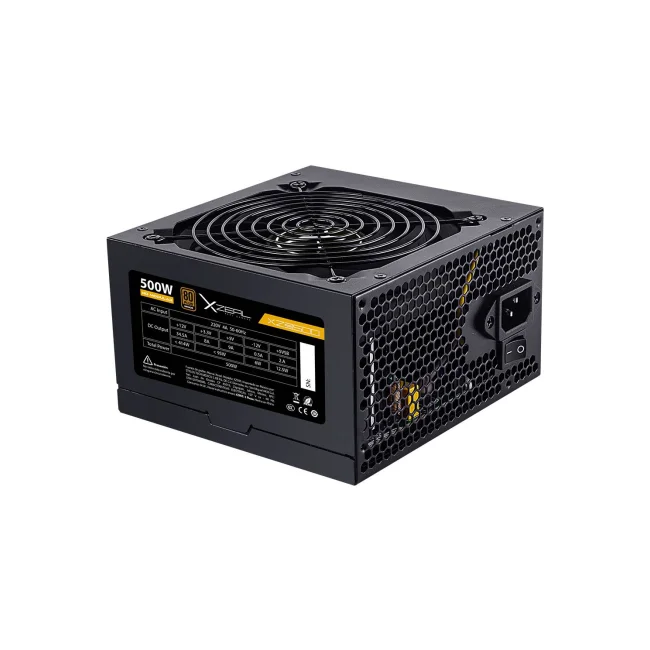 XZEAL XZPS500B unidad de fuente de alimentación 500 W 20+4 pin ATX ATX Negro