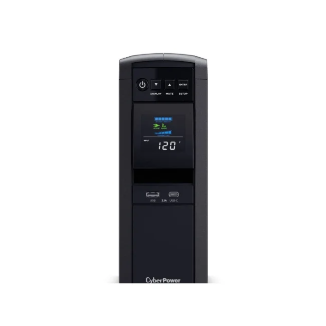 CyberPower CP1500PFCLCDa sistema de alimentación ininterrumpida (UPS) Línea interactiva 1.5 kVA 1000 W 12 salidas AC image 2