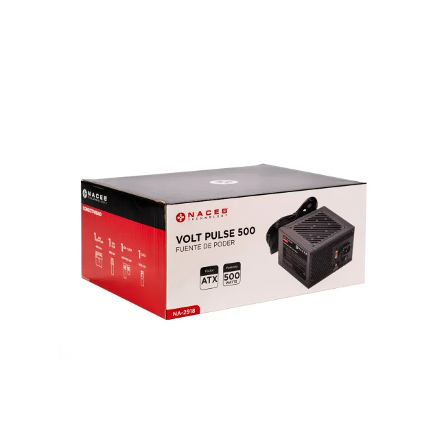 FUENTE DE PODER ATX 500W VOLT NA-2918
