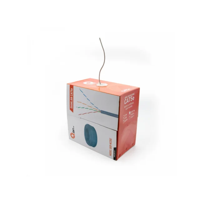 Qian QHR-CAT5E cable de red Gris 305 m U/UTP (UTP) image 2