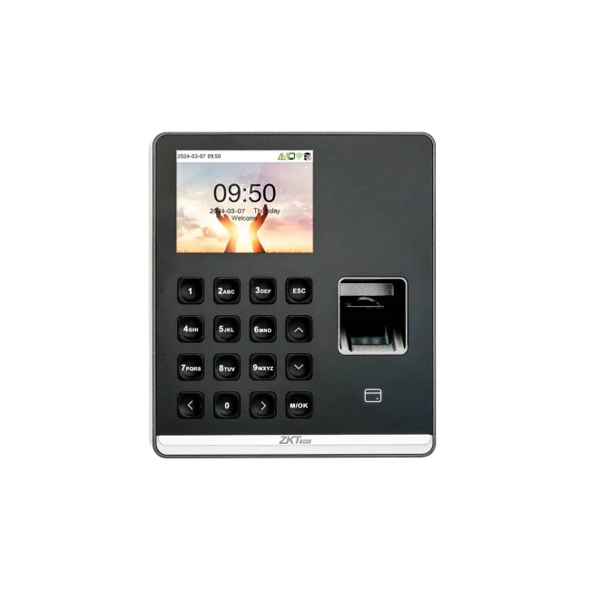 ZKTECO SenseFP M1 - Control de Asistencia con Huella Digital BioID+ (500), Tarjeta de Proximidad 125 kHz (500), Contraseña (500), 100,000 Eventos y Conexión Wi-Fi (Compatible con ZKBio Zlink) image 2