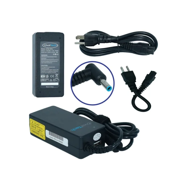 Ovaltech OTAC-E74 cargador de dispositivo móvil Computadora portátil Negro Corriente alterna Interior image 2