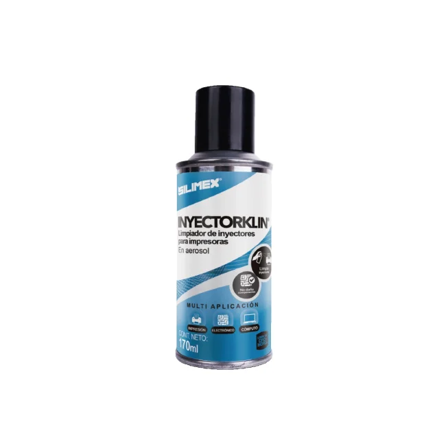 LIMPIADOR SILIMEX PARA INYECTORES DE IMPRESORAS 170ML