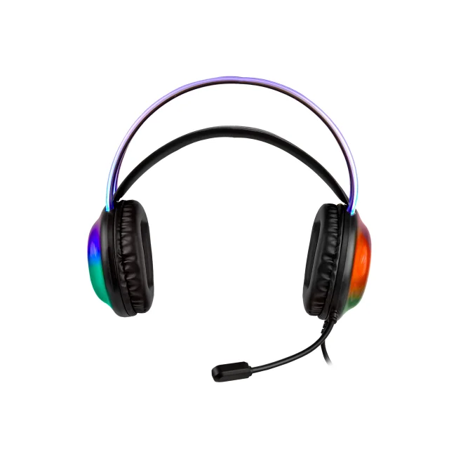 Vortred V-930730 audífono y auriculare Auriculares Alámbrico Diadema Juego Negro image 2