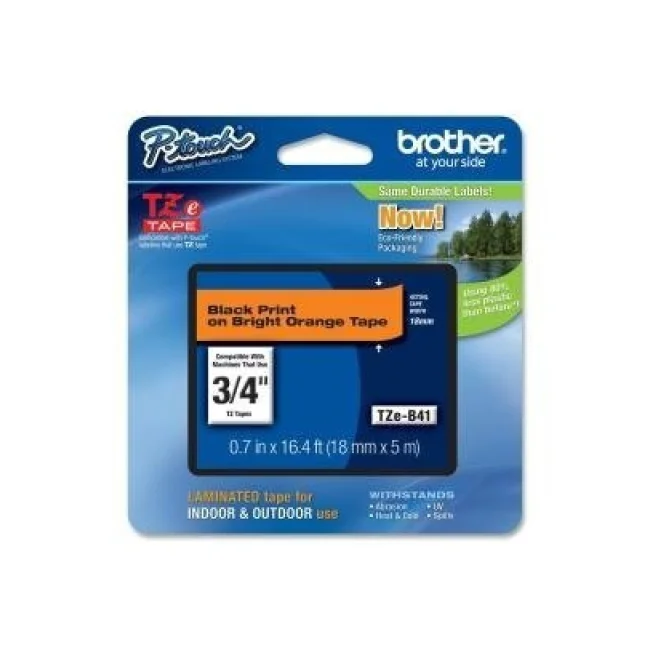 Brother TZeB41 cinta para impresora de etiquetas TZ