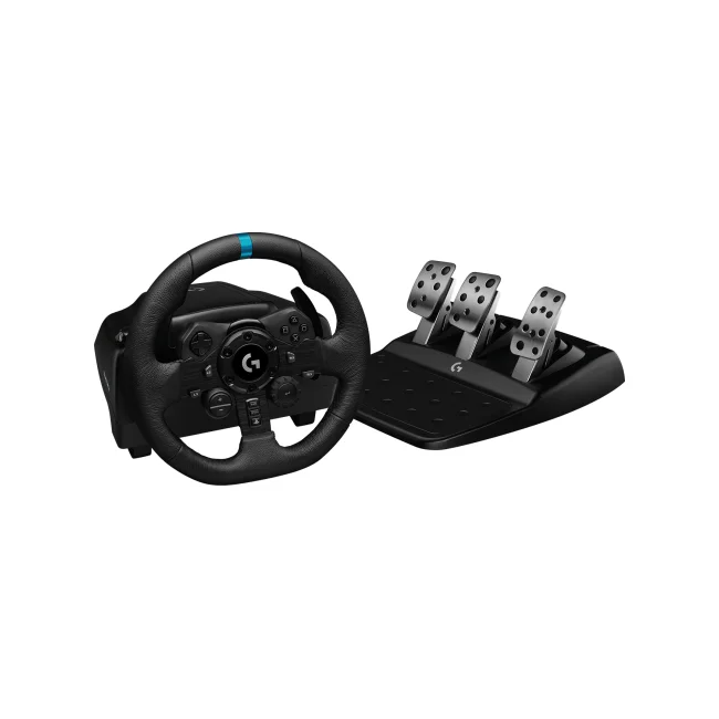 Logitech G G923 Negro, Acero inoxidable USB 2.0 Volante + Pedales PC, PlayStation 4, PlayStation 5 image 2