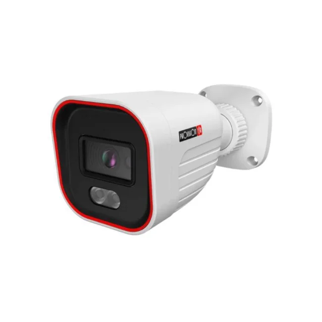 Camara bala IP 2 MP, Lente fijo 2.8mm (93°), de dia detecta hasta 40 mts/Reconoce: 8 mts/Idetifica: 4 mts, IR hasta 20 mts, microfono, WDR,IP67
