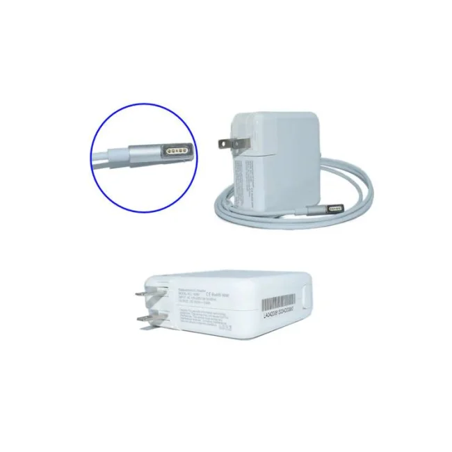 Cargador / Adaptador para Laptop AC-AP-60W GENERICO de 60w 16.5v y 3.65A magsafe 1