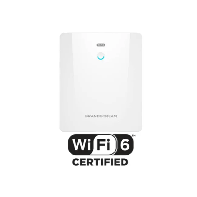 GWN7664ELR, AP WiFi-6 exterior largo alcance, 802.11ax, 6Gbps, 1xEth 2.5G, 1xSFP 2.5G, MU-MIMO 4x4, 300mts, 512 conexiones