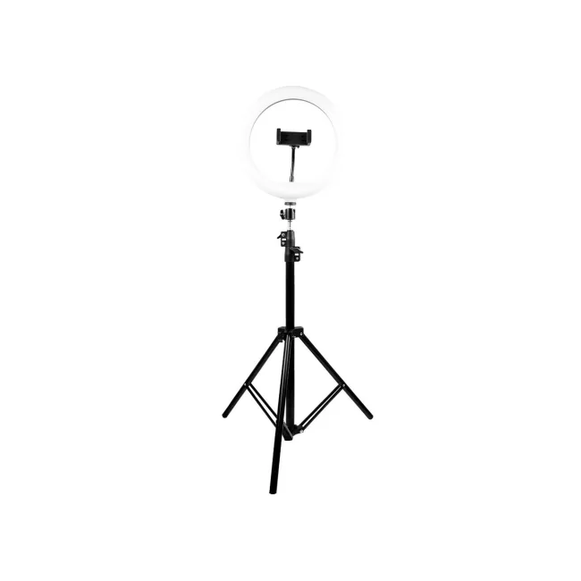 PC-120407 Aro de luz led 10 Pulgadas con base expandible y tripié para Streaming Lumeria | PERFECT CHOICE