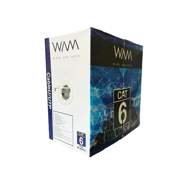 Cable UTP 100% COBRE WAM CAT6