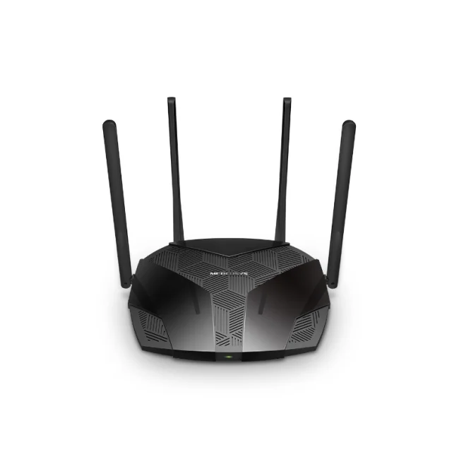 Mercusys MR80X router inalámbrico Gigabit Ethernet Doble banda (2,4 GHz / 5 GHz) Negro
