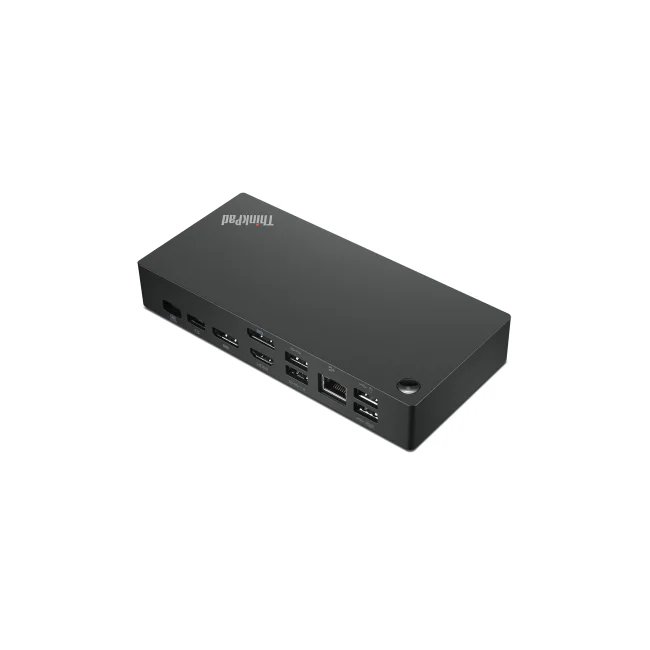 Lenovo 40AY0090US base para laptop o replicador de puertos Alámbrico USB 3.2 Gen 1 (3.1 Gen 1) Type-C Negro image 3