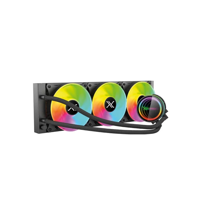 XZEAL XZCO411B sistema de refrigeración de computadora Procesador Kit de enfriamiento líquido 12 cm Negro image 2