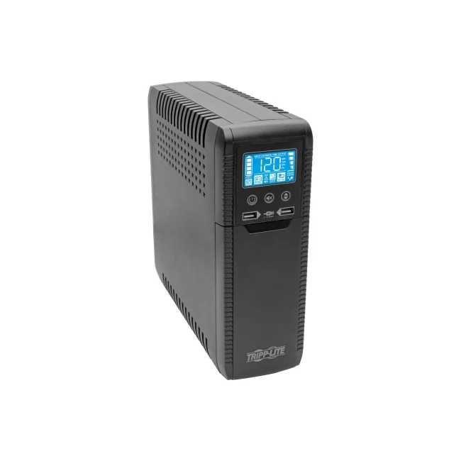 Tripp Lite ECO1000LCD UPS Interactivo con USB y 8 tomacorrientes - 120V, 1000VA, 600W, 50Hz / 60Hz, AVR, Serie ECO, ENERGY STAR