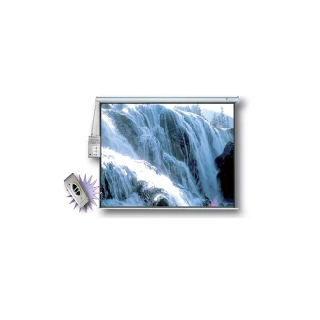Pantalla de Proyección SCREENS MSE244, 136 pulgadas, Eléctrica, Color blanco