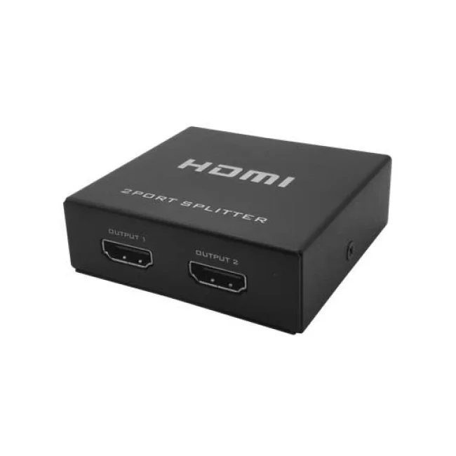 VIDEO SPLITTER HDMI 2K, 4K. 2 DISPOSITIVOS A 1 PC