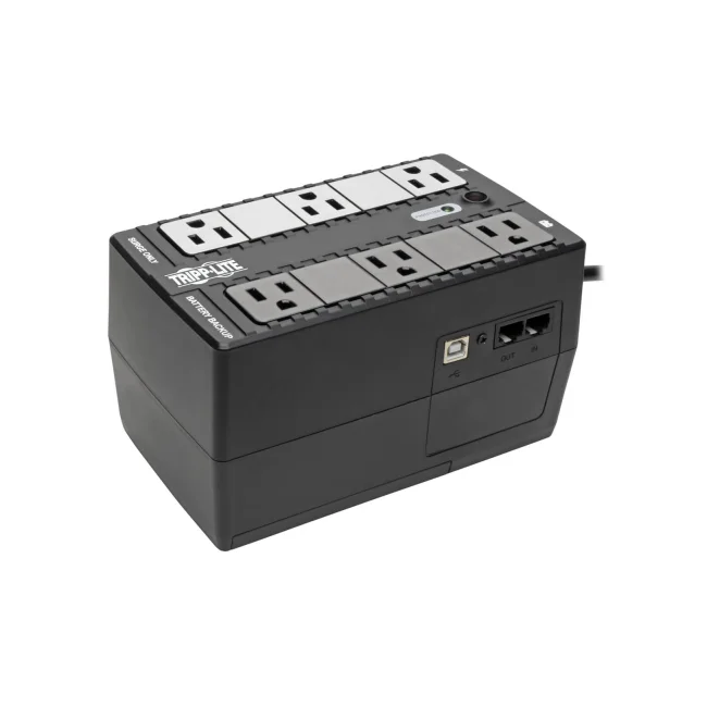 Tripp Lite INTERNET350U UPS Standby de 350VA 210W - 6 Tomacorrientes NEMA 5-15R, 120V, 50Hz / 60Hz, USB, Clavija 5-15P, Instalación en Pared o Escritorio image 2