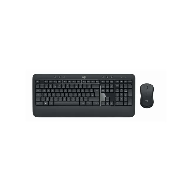 Logitech 920-008673 teclado Ratón incluido Universal RF inalámbrico QWERTY Español Negro