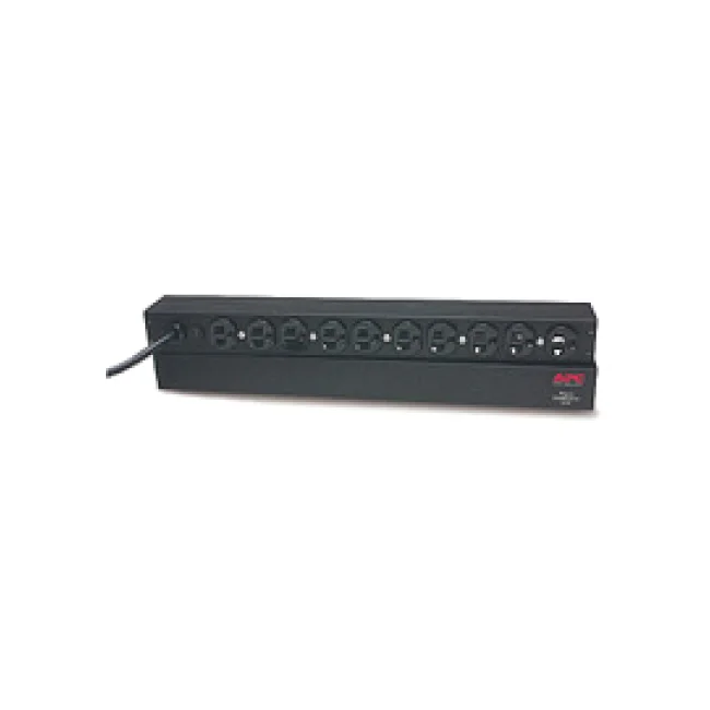 APC Basic Rack 1.8kVA unidad de distribución de energía (PDUs) Negro image 3