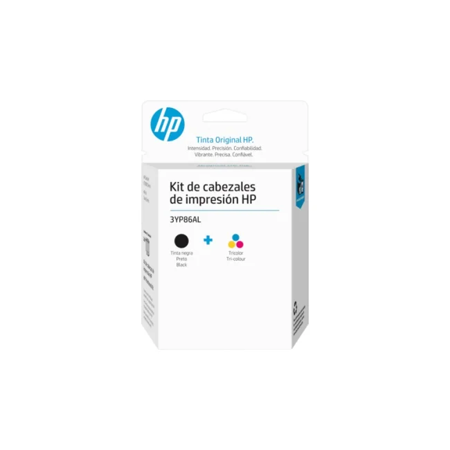 HP Kit de cabezales de impresión GT 3YP86AL, negro/tricolor