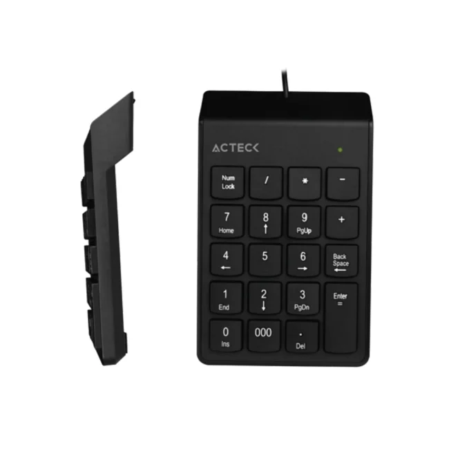 Acteck AC-932622 teclado numérico Universal USB Negro image 3