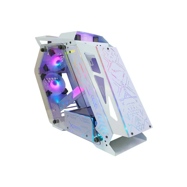 XZEAL XZGAIRRGBW gabinete de computadora Escritorio Blanco image 2