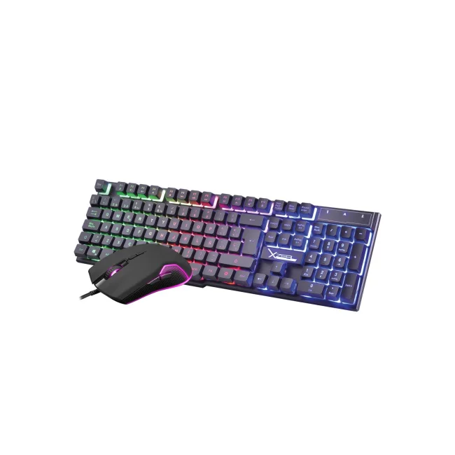 XZEAL XSKTALRW1B teclado Ratón incluido USB Negro