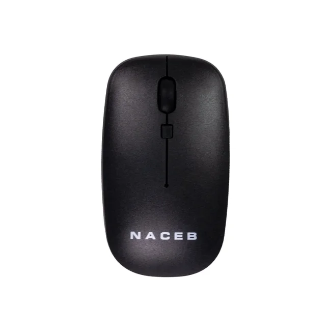 MOUSE NACEB NA 0136 INALAMBRICO OPTICO 1.600DPI RF INALAMBRICO NEGRO