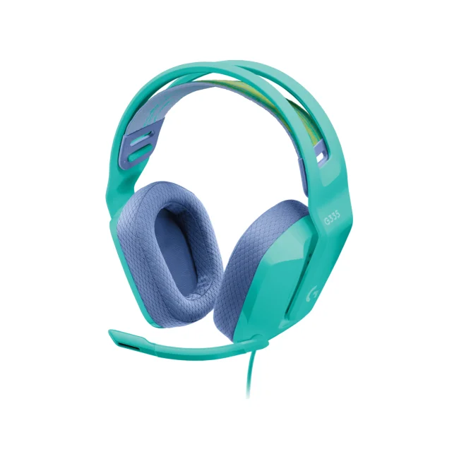Logitech G G335 Auriculares Alámbrico Diadema Juego Color menta image 3