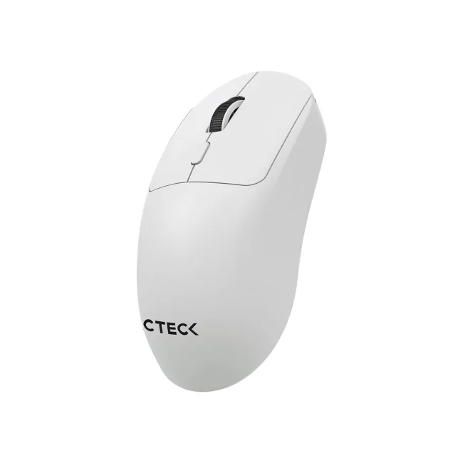 Mouse ACTECK Ergonomico Multidispositivo Instinct Click MI484 / hasta 3,200 DPI Ajustable  / 2.4 Ghz + Bluetooth / 6 Botones / Recargable / Advanced Series / Blanco Avena
