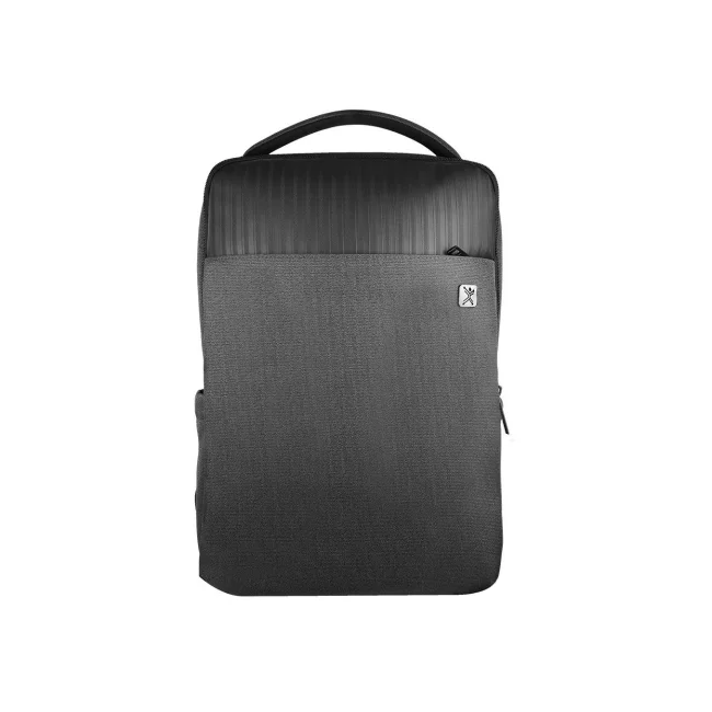 MOCHILA PERFECT CHOICE PC 084709 BRANSTON DE POLIESTER PARA LAPTOP 17" NEGRO
