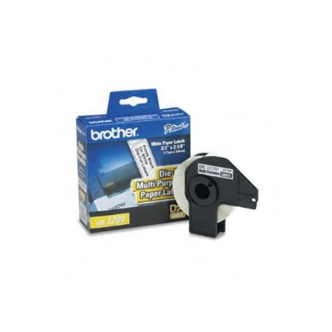 ROLLO DE ETIQUETA BROTHER DK1204 PRE-CORTADA17" X 543MM DK1204