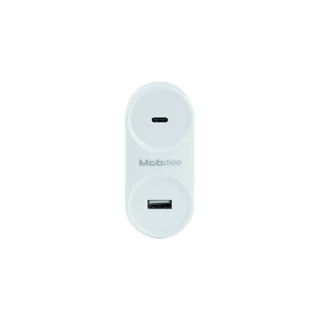 Cargador  Mobifree Cargador de pared USB y Tipo C