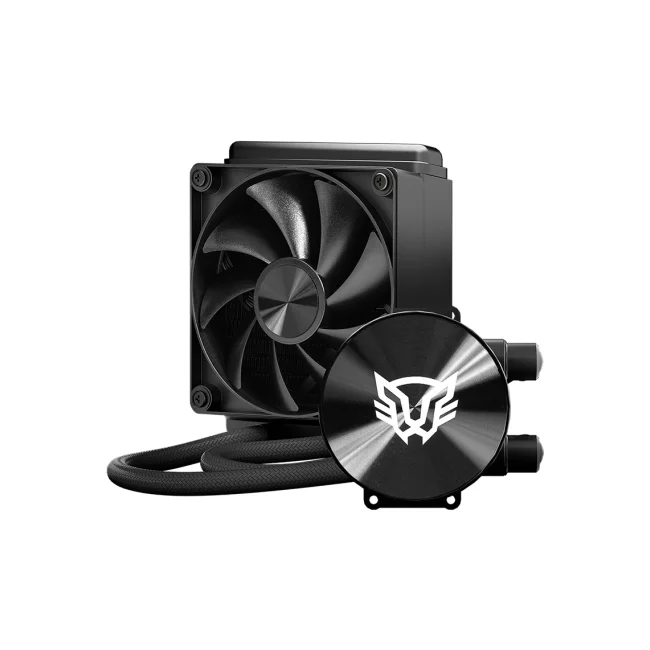 Enfriamiento Liquido BALAM RUSH Cryo AllBlack 120 / TDP 230W / Compatibilidad AMD + Intel / Placa Circular / Negro image 2
