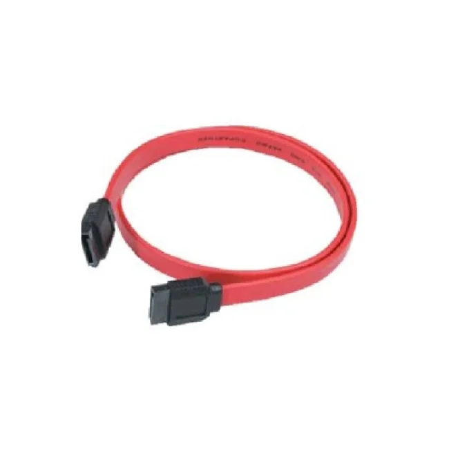 BRobotix 034358 cable SATA 0.43 m SATA 7-pin Rojo