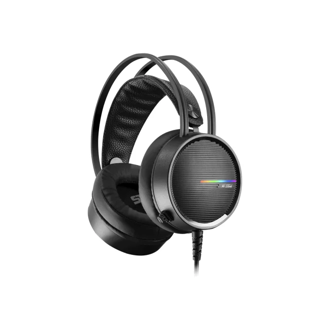Vorago HS-502 audífono y auriculare Auriculares Alámbrico Banda para cuello Juego Negro