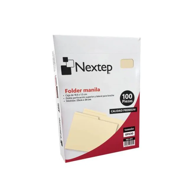 Nextep NE-011 carpeta Papel Beige Carta