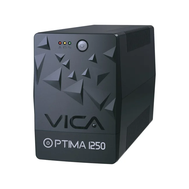 Vica Optima 1250 sistema de alimentación ininterrumpida (UPS) 1.25 kVA 625 W 8 salidas AC