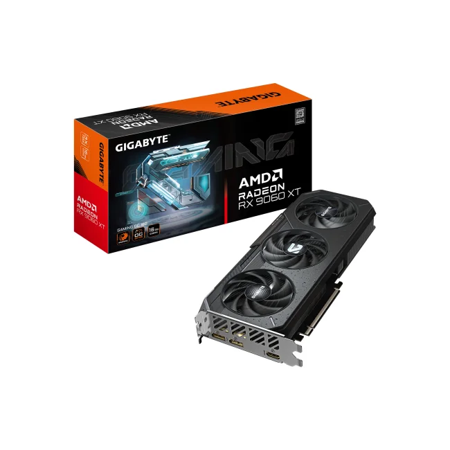 GIGABYTE Radeon RX 9060 XT GAMING OC 16G AMD 16 GB GDDR6 image 3