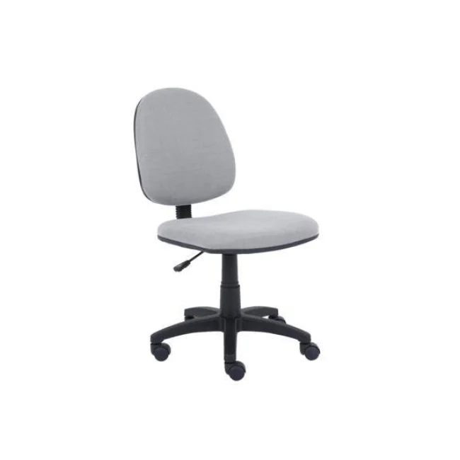 SILLA BÁSICA NEXTEP NE-650BG ALTURA AJUSTABLE, TELA GRIS CON BASE GIRATORIA