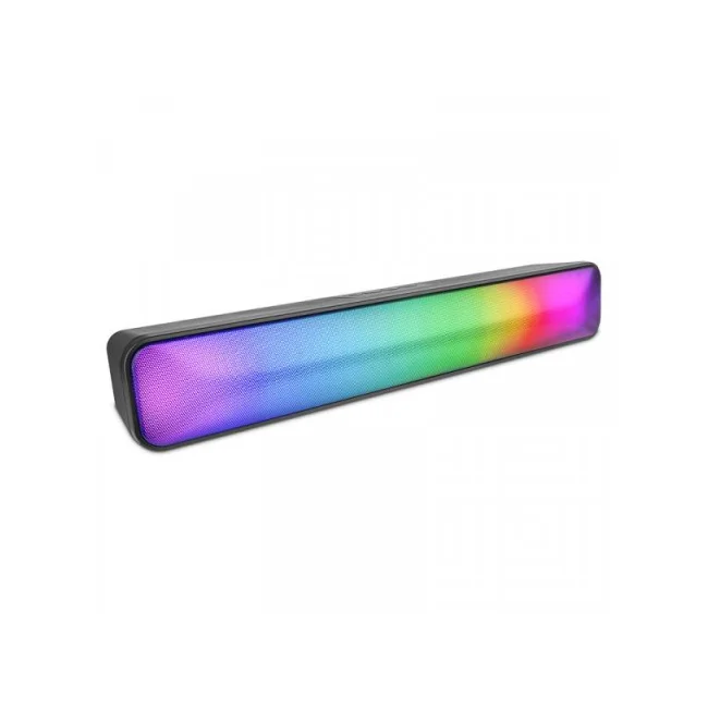 BARRA DE SONIDO GETTTECH BT 3.5mm ALTAVOZ RMS DE 3W RGB GUS-MSRBT-01