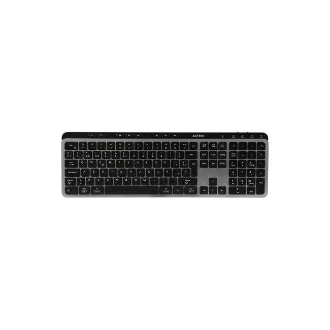 Kit Teclado y mouse Inalámbrico 2.4hz Creator Krea MK755 Acteck Advanced Series Teclado Inalámbrico Dongle 2.4Mhz, Rango 10m