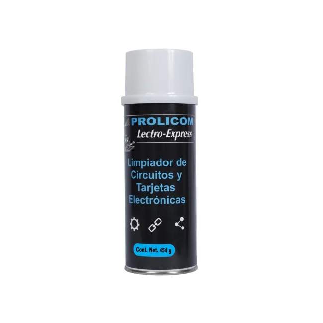 Limpiador antiestático PROLICOM, LECTRO-EXPRESS, 454ml, Limpiador en spray, Anti estáticos de circuitos
