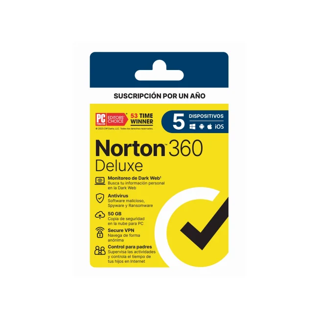Norton 360 Deluxe Seguridad antivirus Completo Español 1 licencia(s) 1 Año(s)
