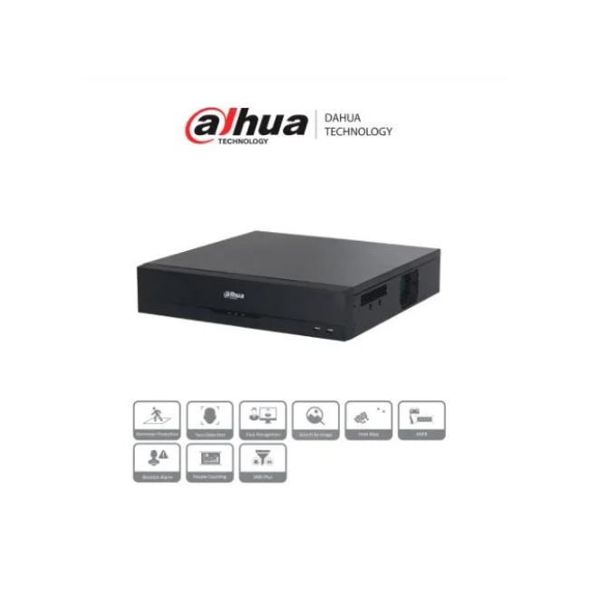 Dahua Technology WizSense DHI-NVR5864-16P-EI grabadora de vídeo en red (NVR) Negro