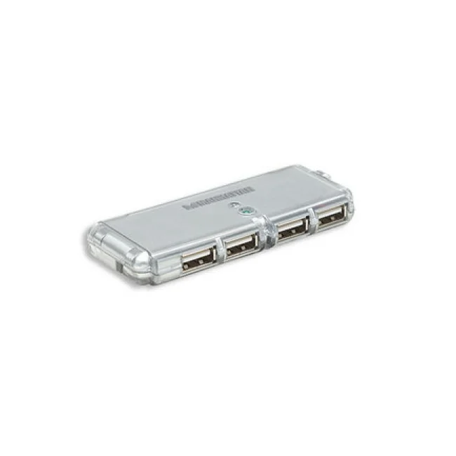 Manhattan Hub de Bolsillo USB de Alta Velocidad 2.0