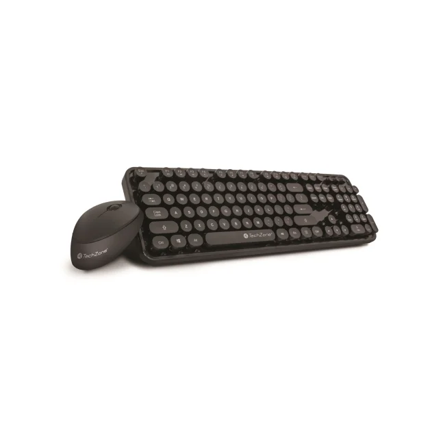 TechZone TZ19COMB01-INA teclado Ratón incluido USB Negro image 2