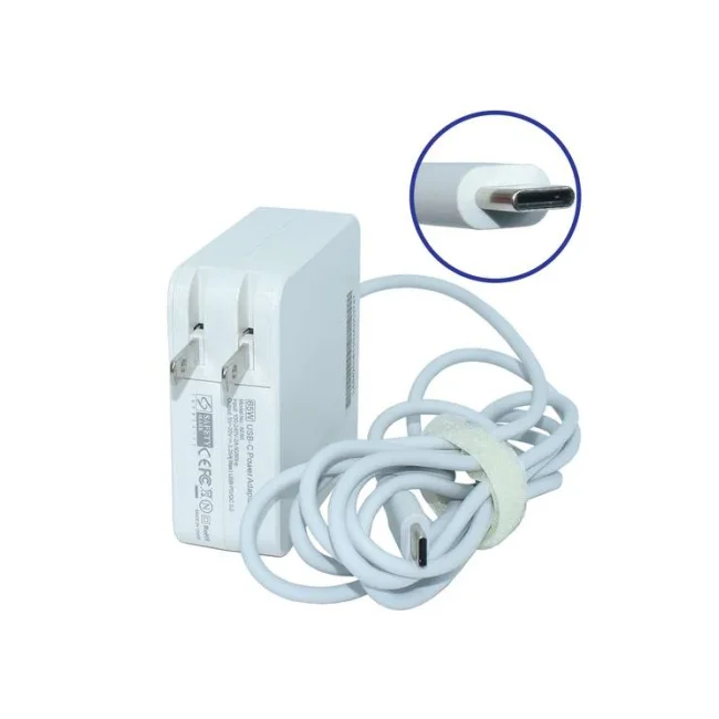 Cargador / Adaptador para Laptop AC-USBC-65W GENERICO PUNTA TIPO C USB-C 65W 20V/3.25A