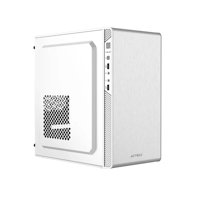 GABINETE ACTECK MINI TORRE PERFORMACE II GI215 FUENTE ATX 500W BLANCO AC-940047